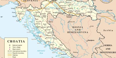 Ваджэнне карта Харватыі