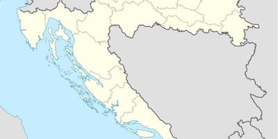 Размяшчэнне Харватыі на карце