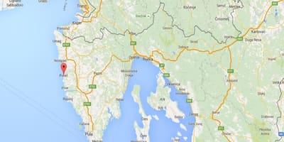 Карта парэчча Харватыя 