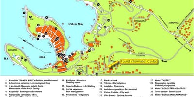 Карта цавтат Харватыя 